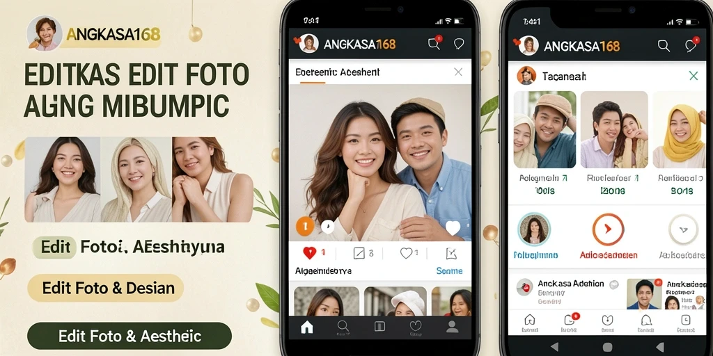 Antarmuka pengguna ANGKASA168 yang intuitif untuk edit foto Aesthetic.